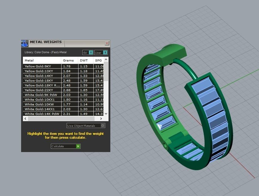 clasp earrings 5 in this package 3D Model Collection_15