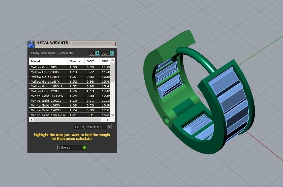 clasp earrings 5 in this package 3D Model Collection_19