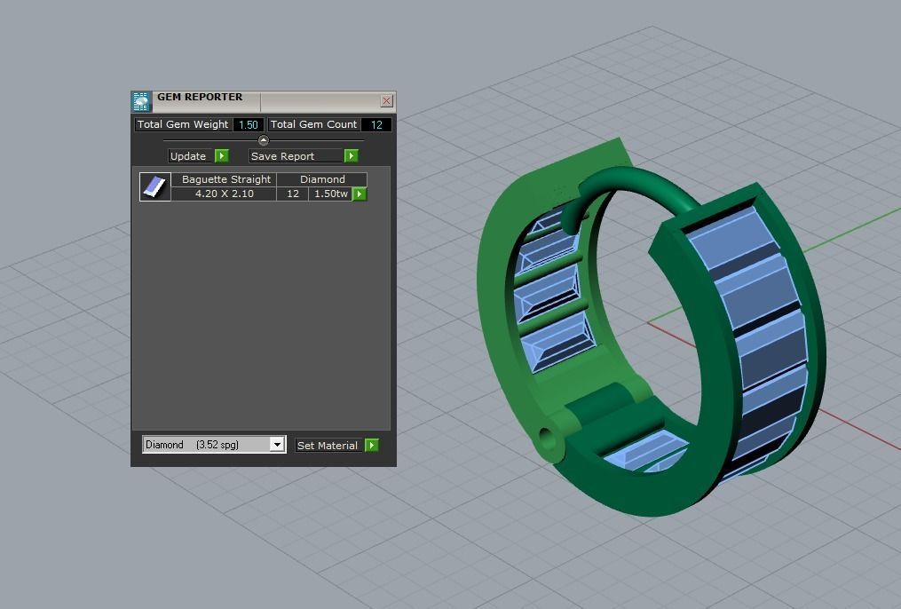 clasp earrings 5 in this package 3D Model Collection_18