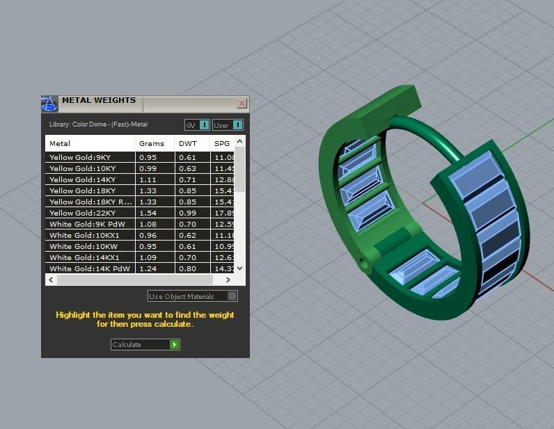 clasp earrings 5 in this package 3D Model Collection_7