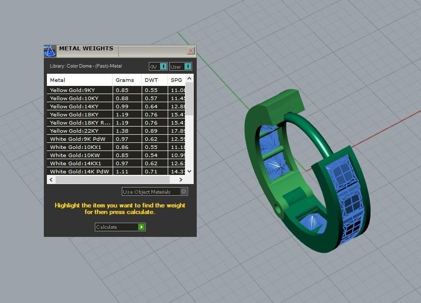 clasp earrings 5 in this package 3D Model Collection_22