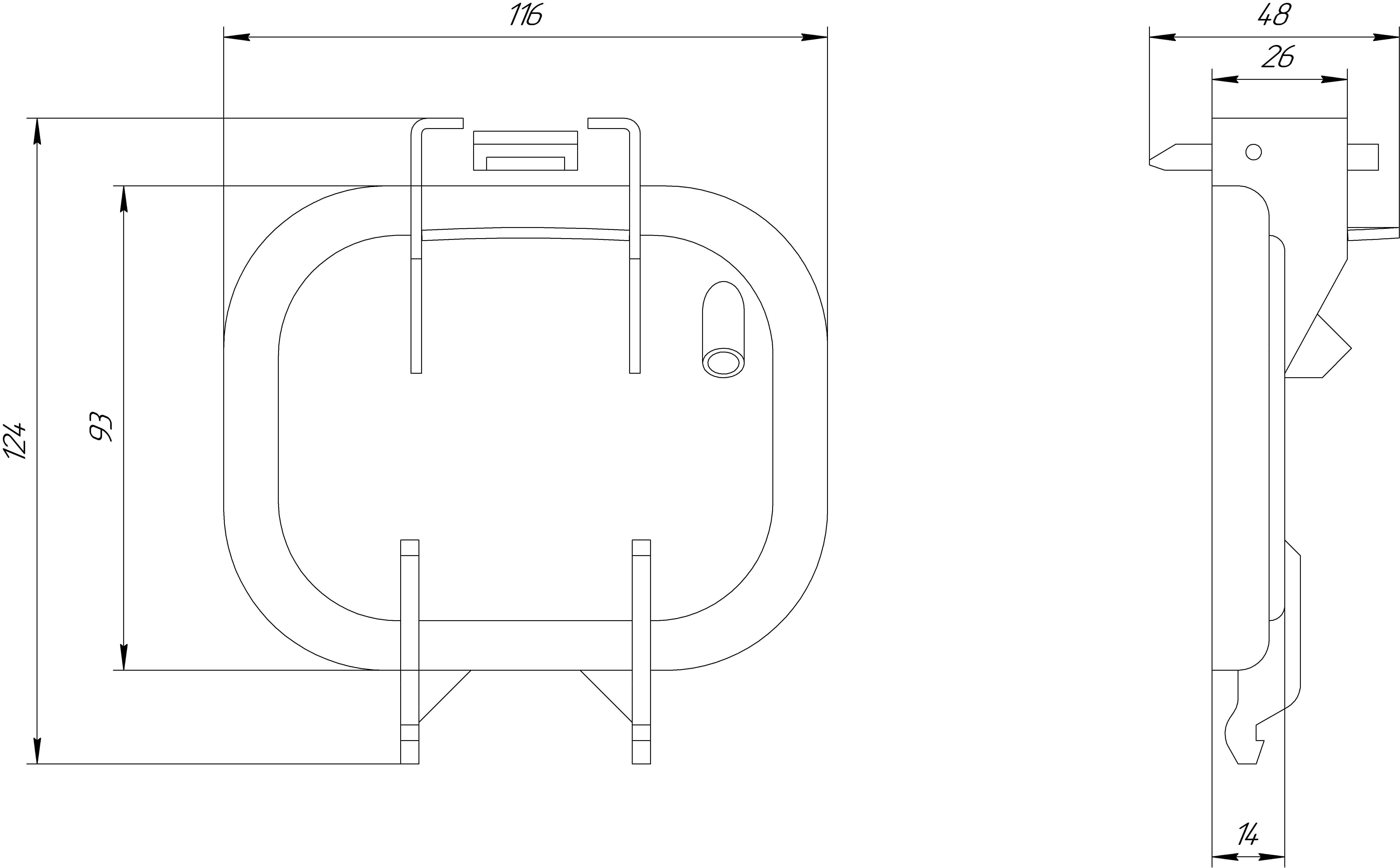 MAN BACK HEADLIGHT LID 3D print model_3