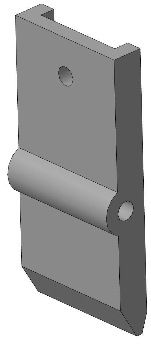 MAN BACK HEADLIGHT LID 3D print model_2