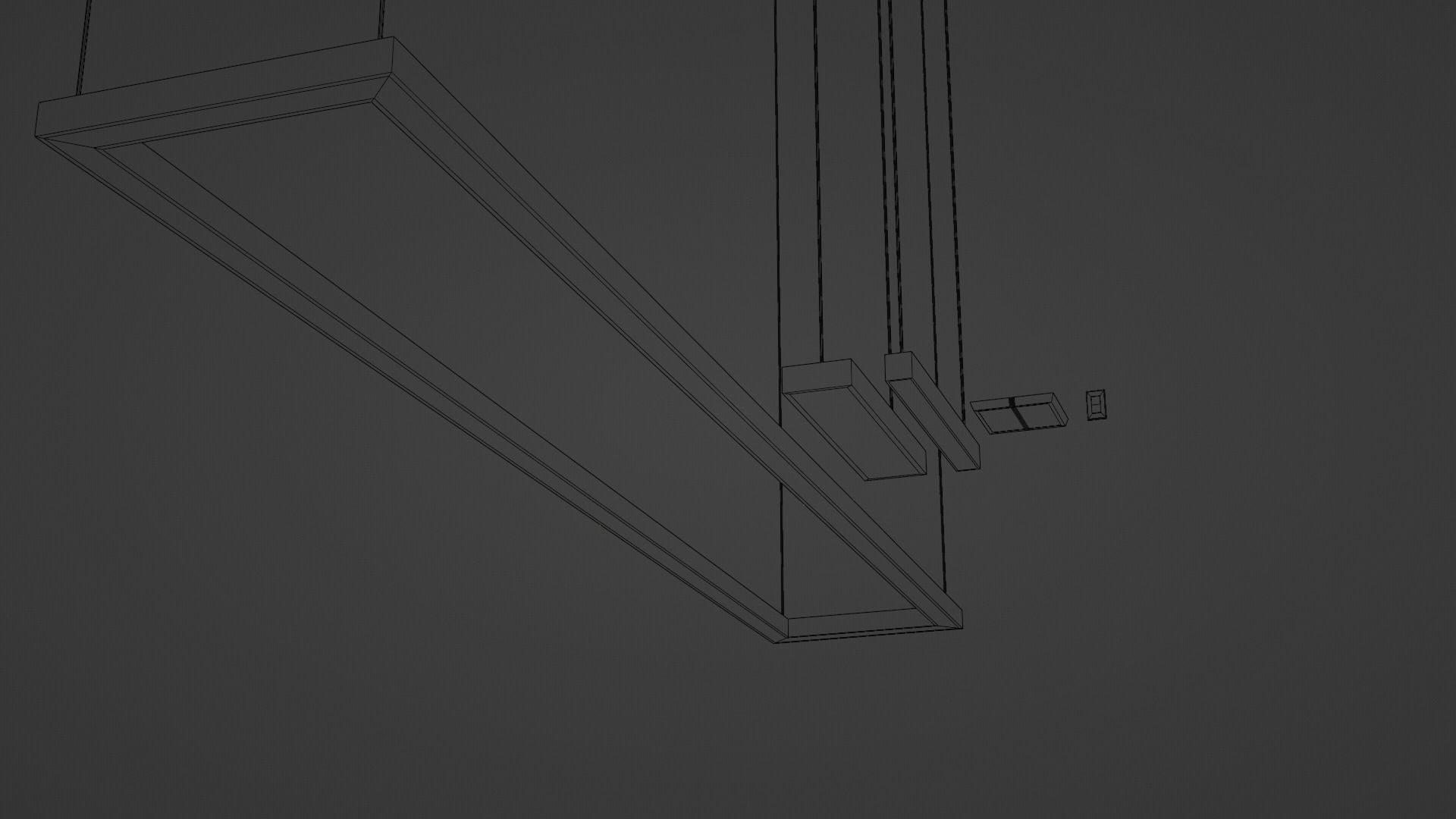 Office Props Low-poly 3D model_10