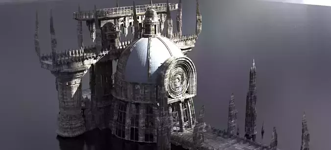 Imperial Desert Palace Bridge Dome