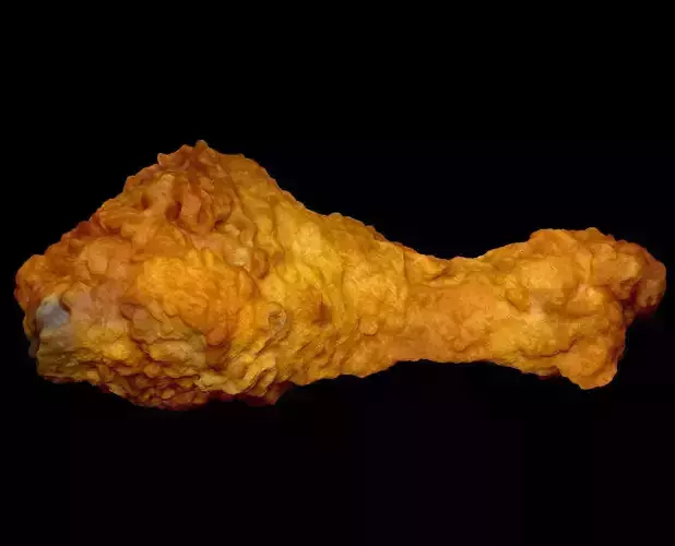 Fried Chicken 3D Print Model 3D print model
