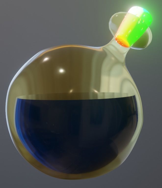 magic potion 3D model_14
