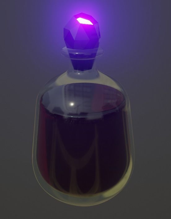 magic potion 3D model_19