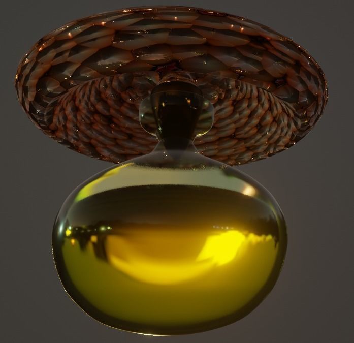 magic potion 3D model_11