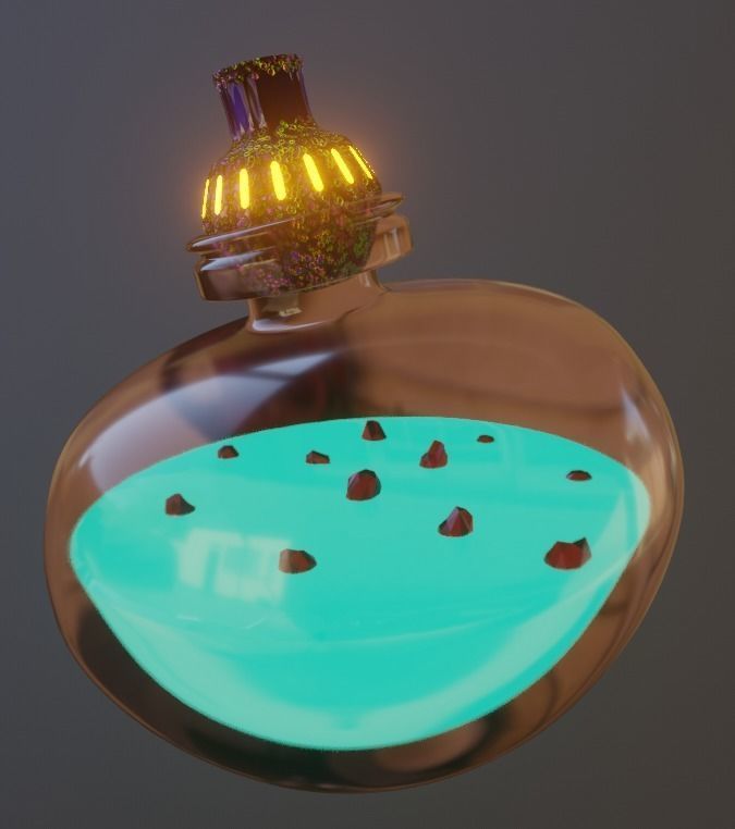 magic potion 3D model_20