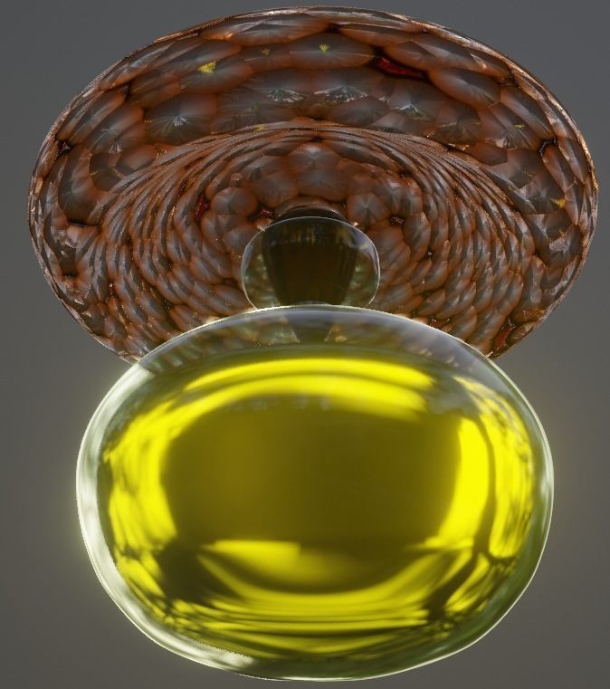 magic potion 3D model_10
