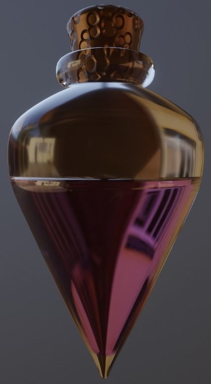 magic potion 3D model_8