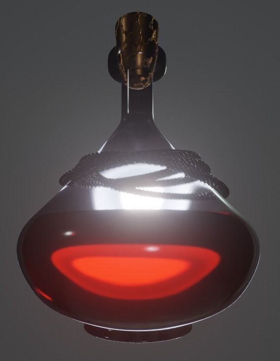 magic potion 3D model_3