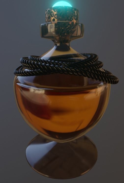 magic potion 3D model_4