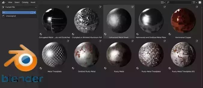 PBR 4K texture materials assets for blender  Texture