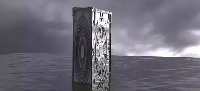 Observatory Baroque Floor Cube 3  3D model