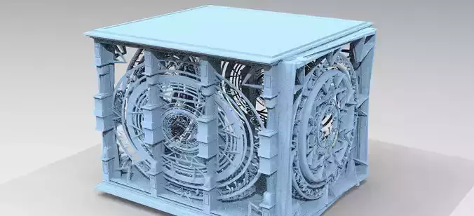 Observatory Baroque Cube temple 1 