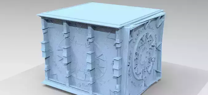 Observatory Baroque Floor With Cube 3 