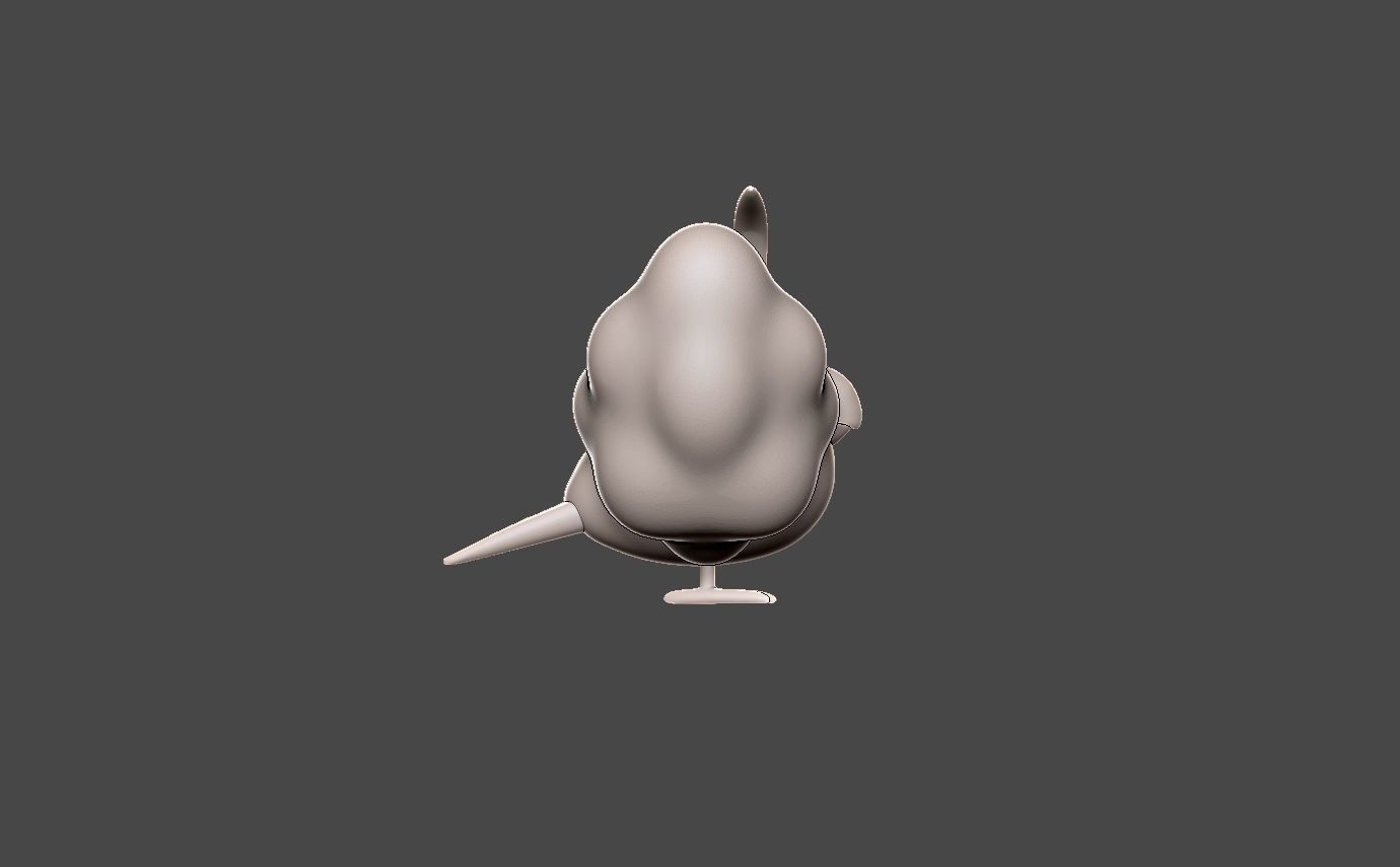 Pokemon swablu 3D print model_10