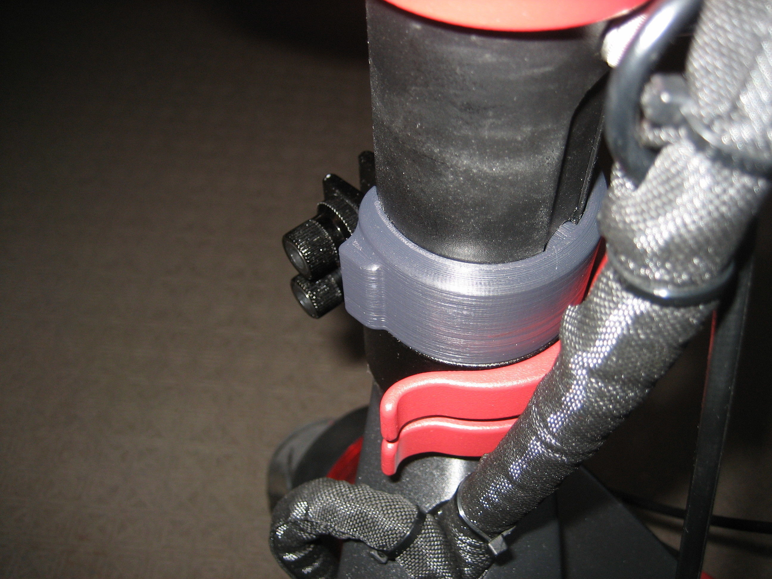 Zero10x Stopper added to the handle post fixing Free 3D print model_3