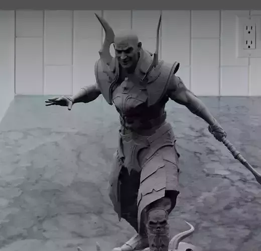 Mortal Kombat X Quan Chi Fan art 3D Stl print model 3D print model