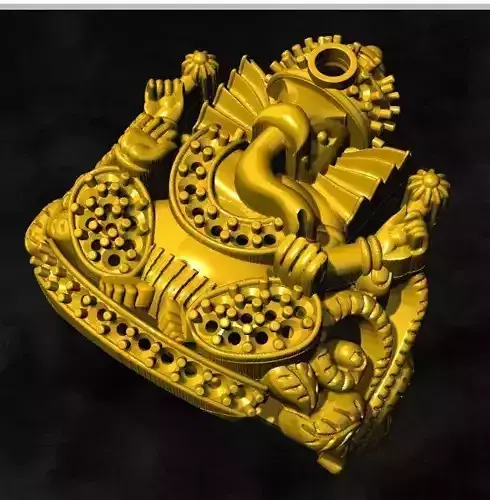 ganesh gold ring silver jewelry ganapathi