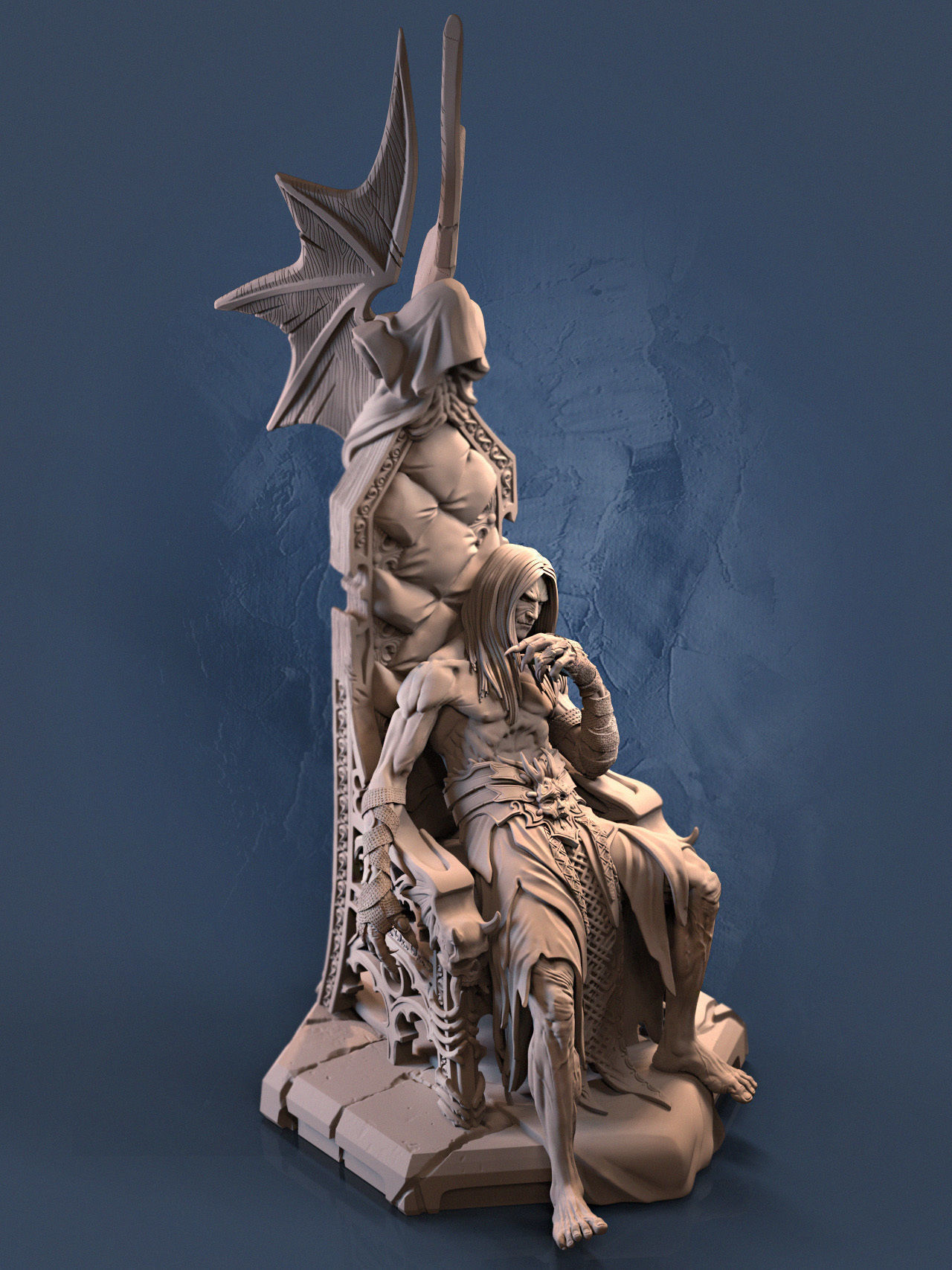 Old Dracula 3D print model_26