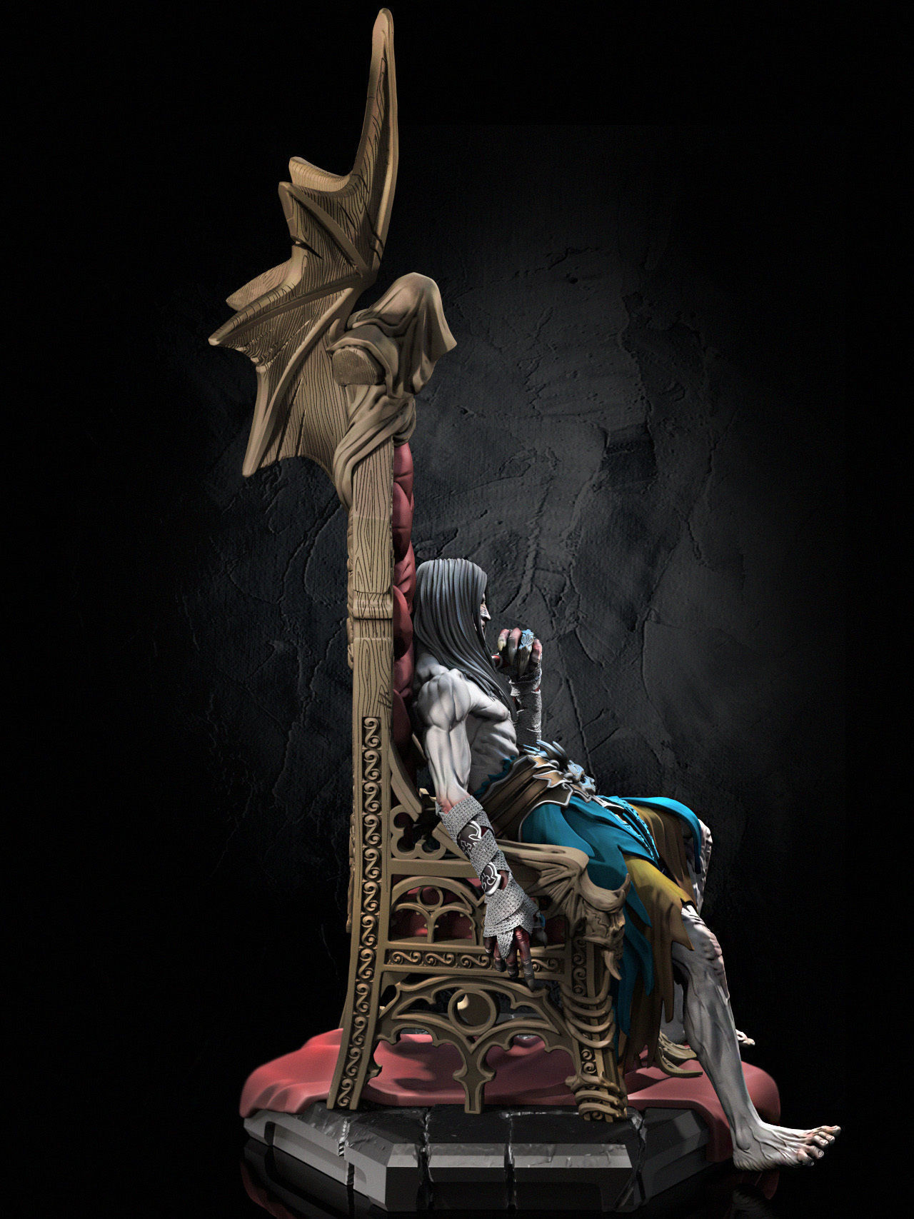 Old Dracula 3D print model_28