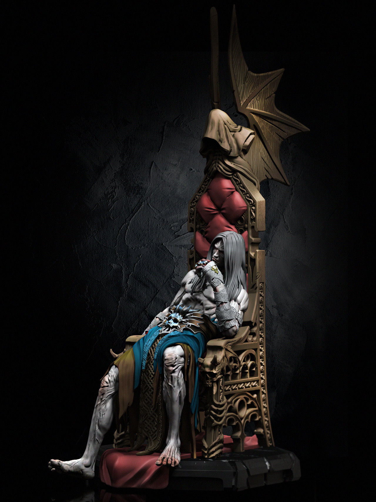 Old Dracula 3D print model_13