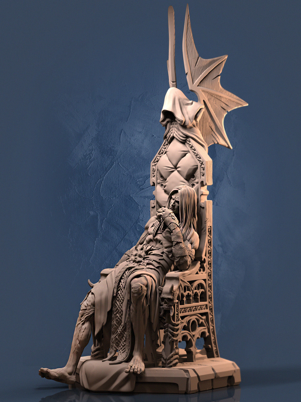 Old Dracula 3D print model_6