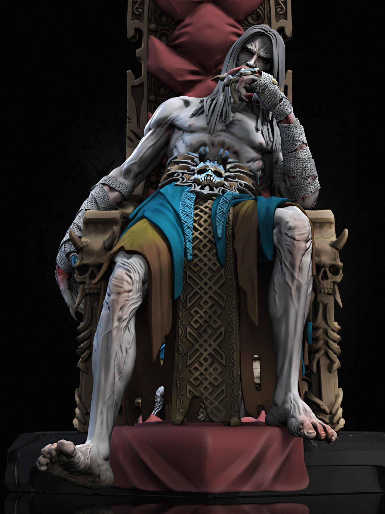 Old Dracula 3D print model_4