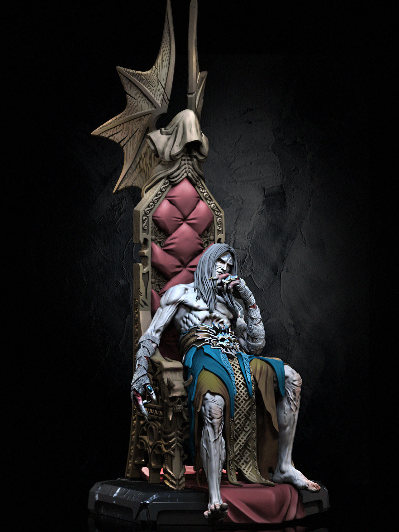 Old Dracula 3D print model_17