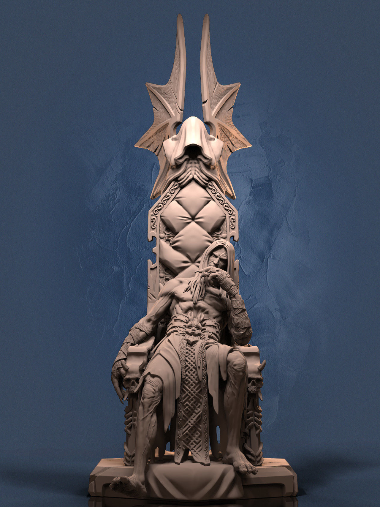 Old Dracula 3D print model_10