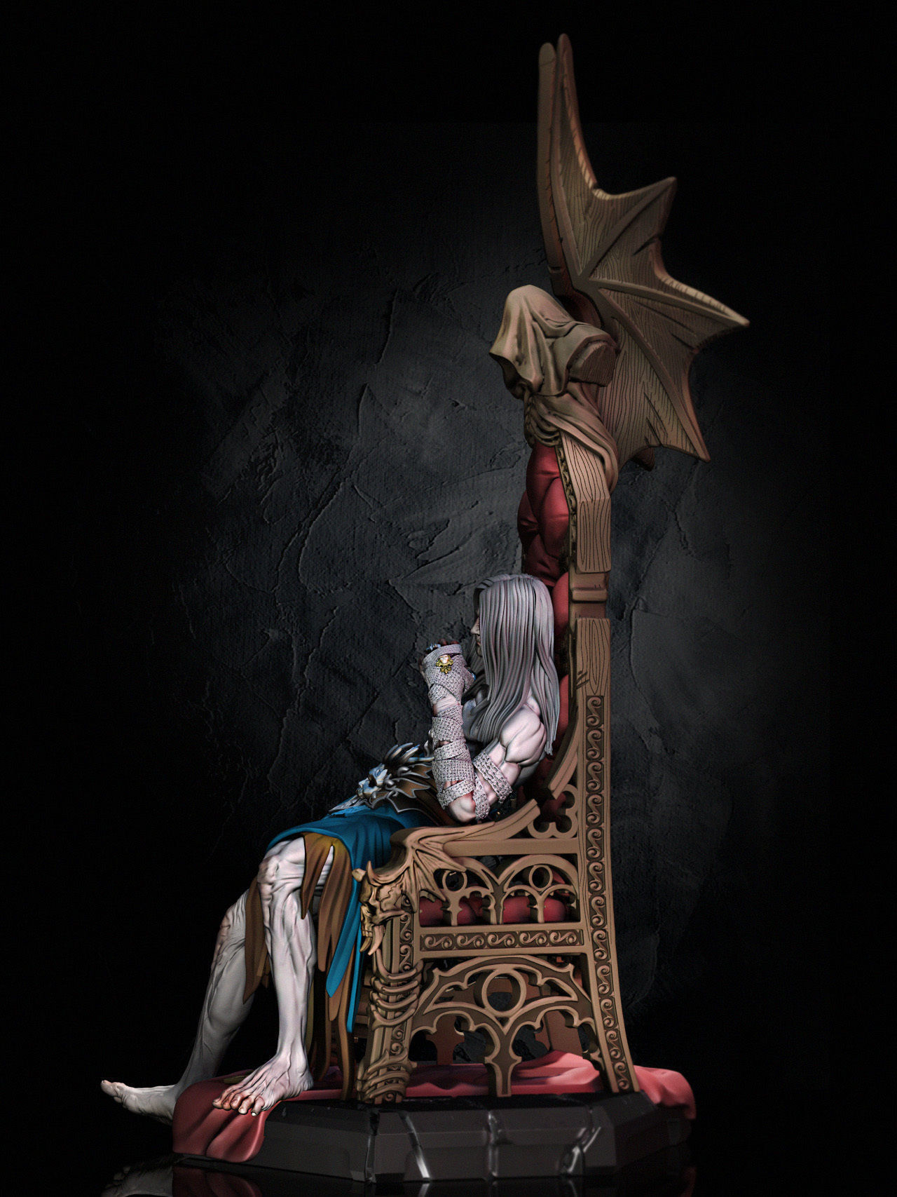 Old Dracula 3D print model_27