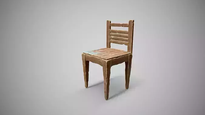 Old Wooden Chair-1