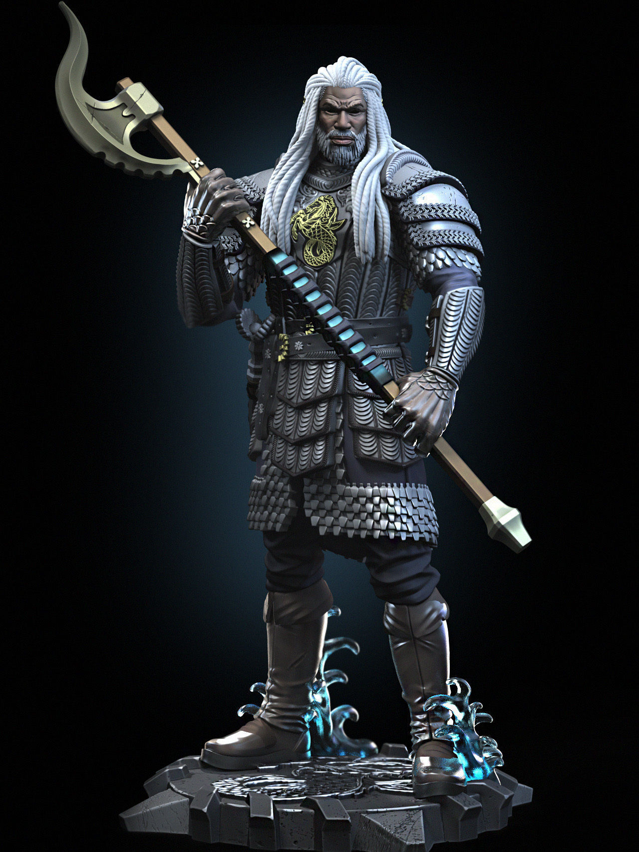 Corlys Velaryon 3D print model_4