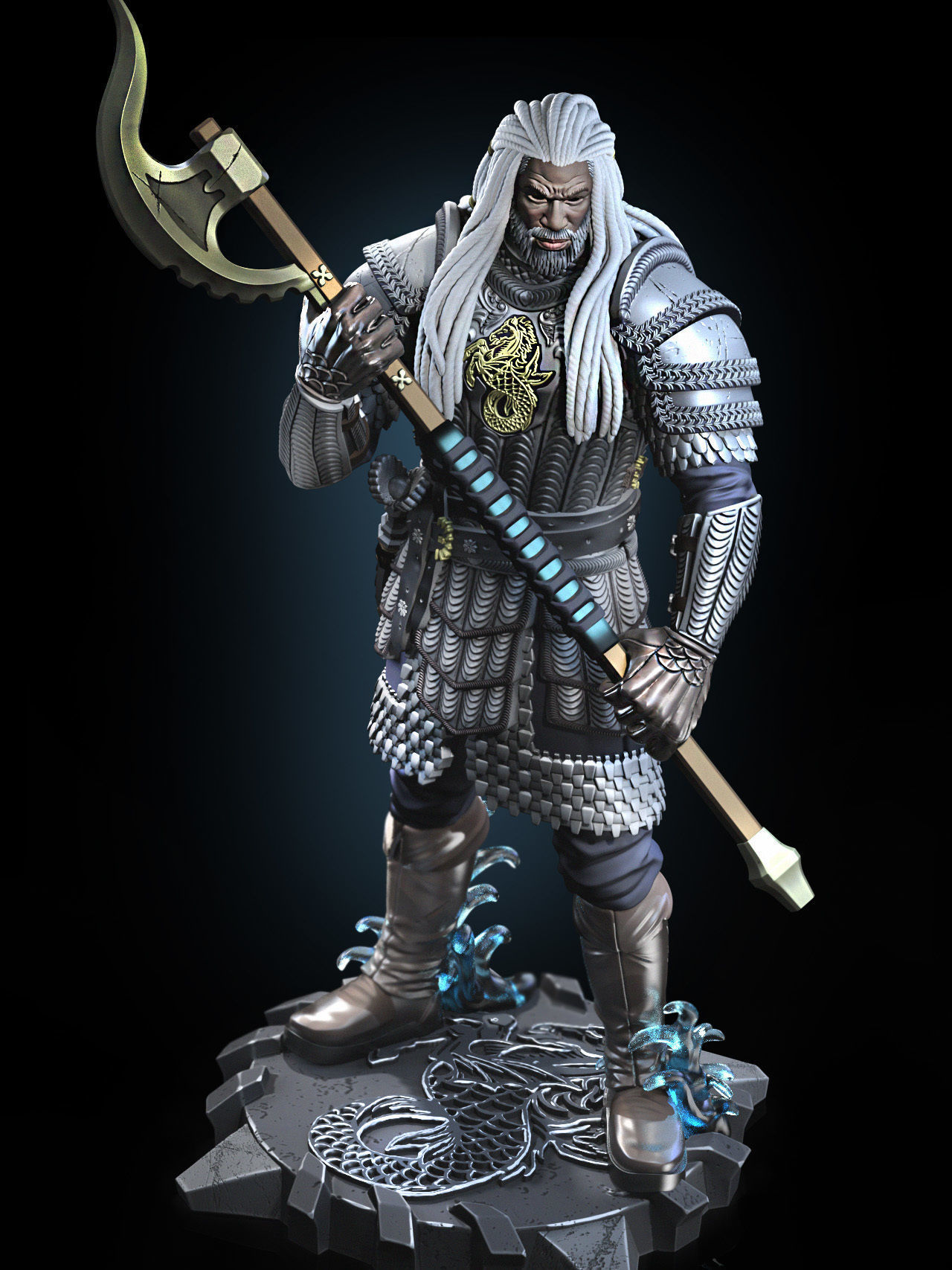 Corlys Velaryon 3D print model_14