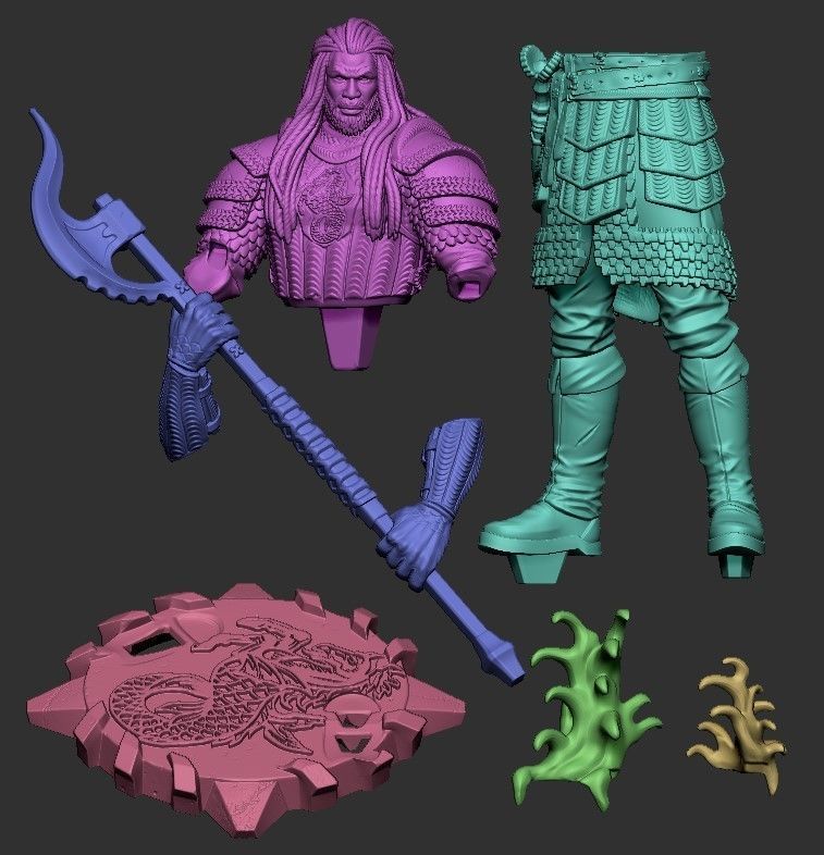 Corlys Velaryon 3D print model_2