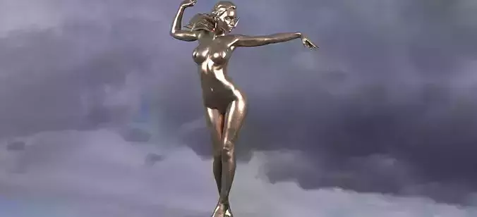 Four Elements Wind Sculpture 1 3D model