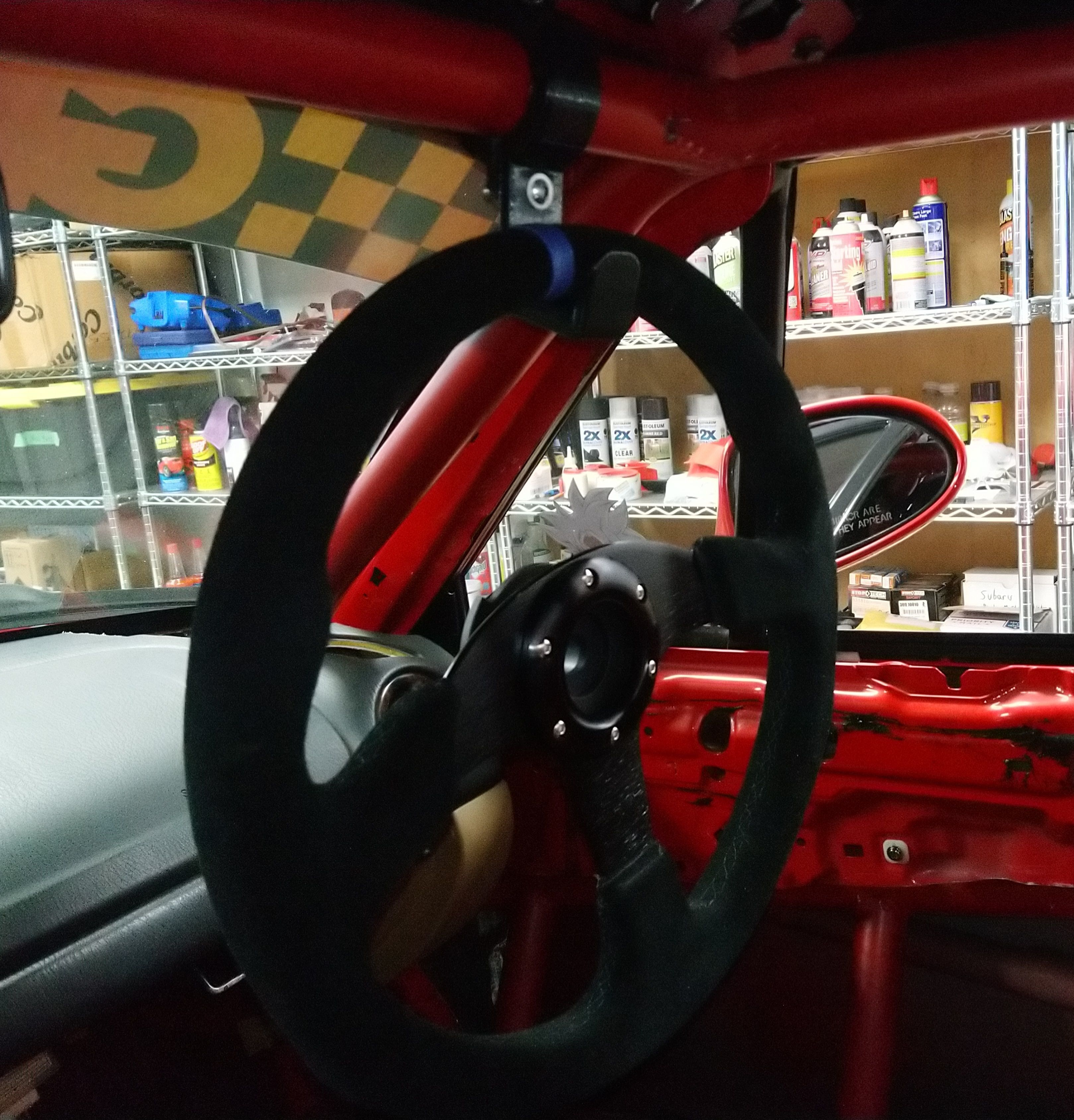 Rollbar Steering Wheel Hook free 3D model 3D printable CGTrader