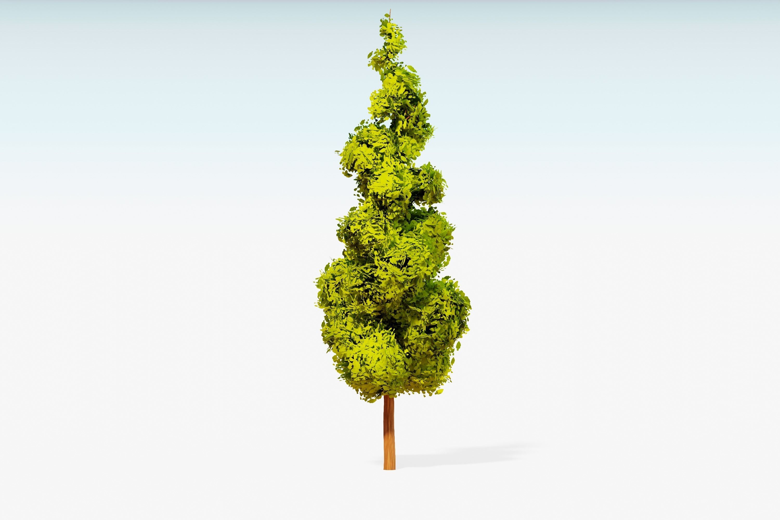 Stylized Trees Pack 55 Trees Low-poly 3D model_24