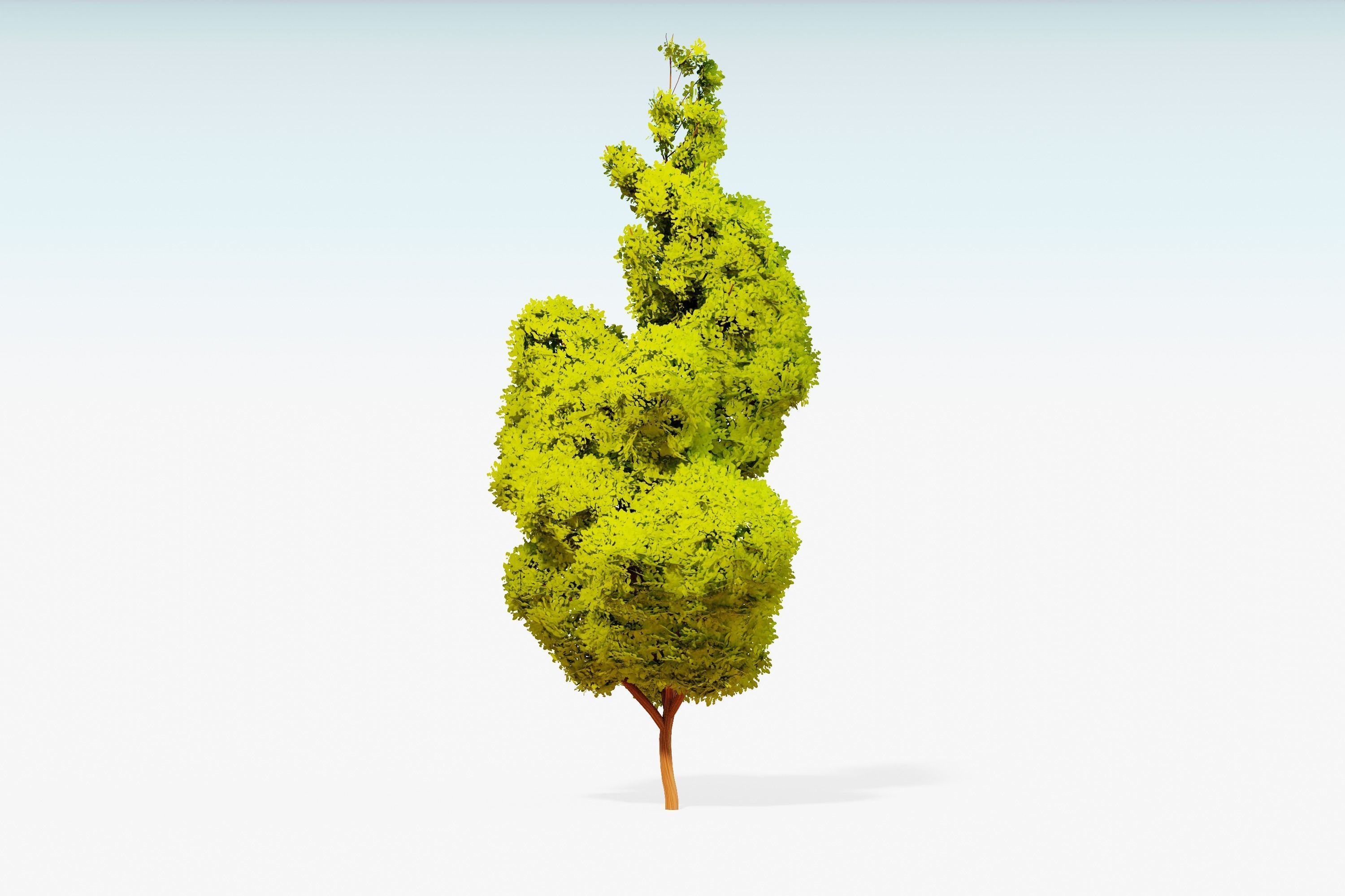 Stylized Trees Pack 55 Trees Low-poly 3D model_35