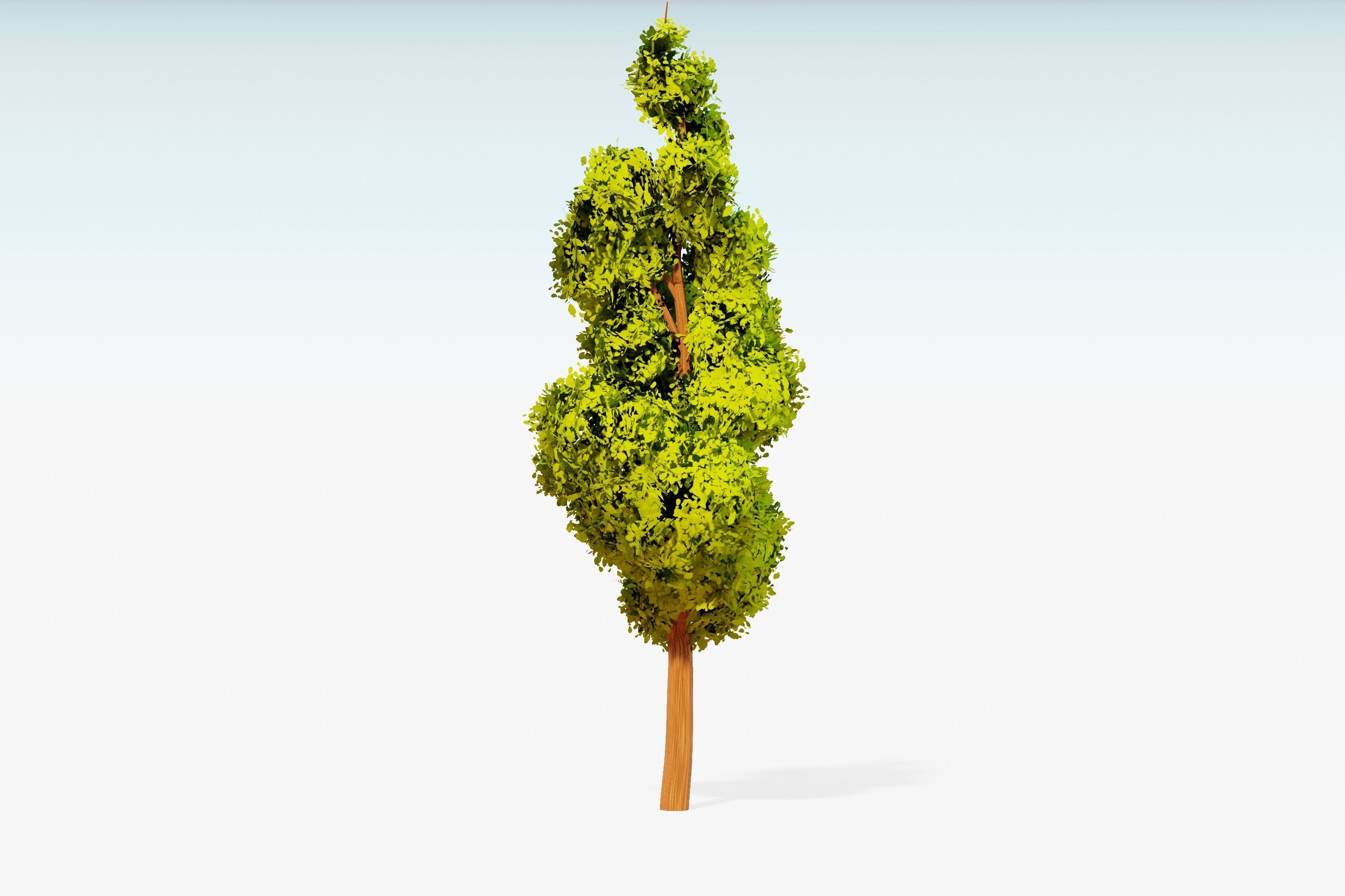 Stylized Trees Pack 55 Trees Low-poly 3D model_14