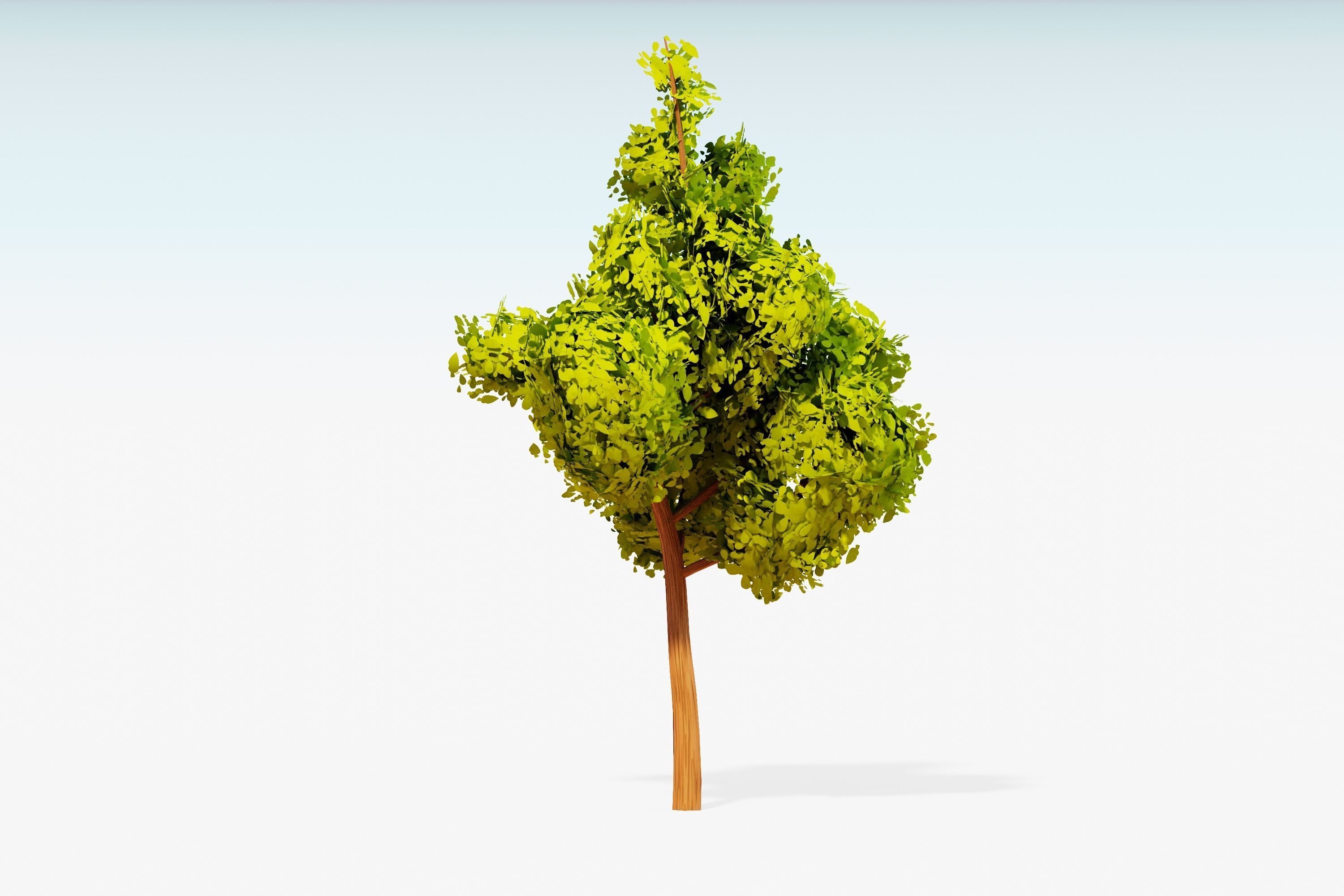 Stylized Trees Pack 55 Trees Low-poly 3D model_6