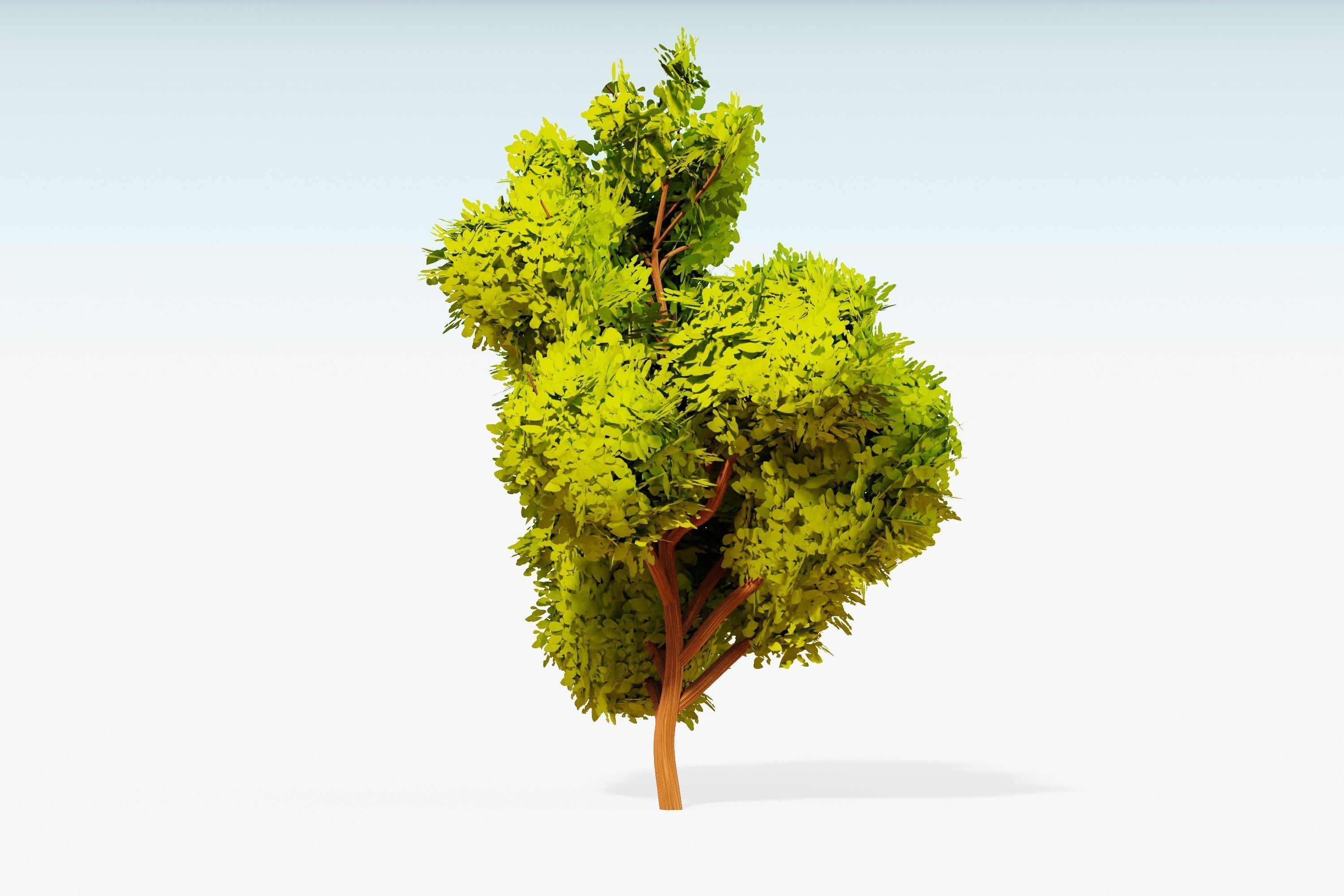 Stylized Trees Pack 55 Trees Low-poly 3D model_31