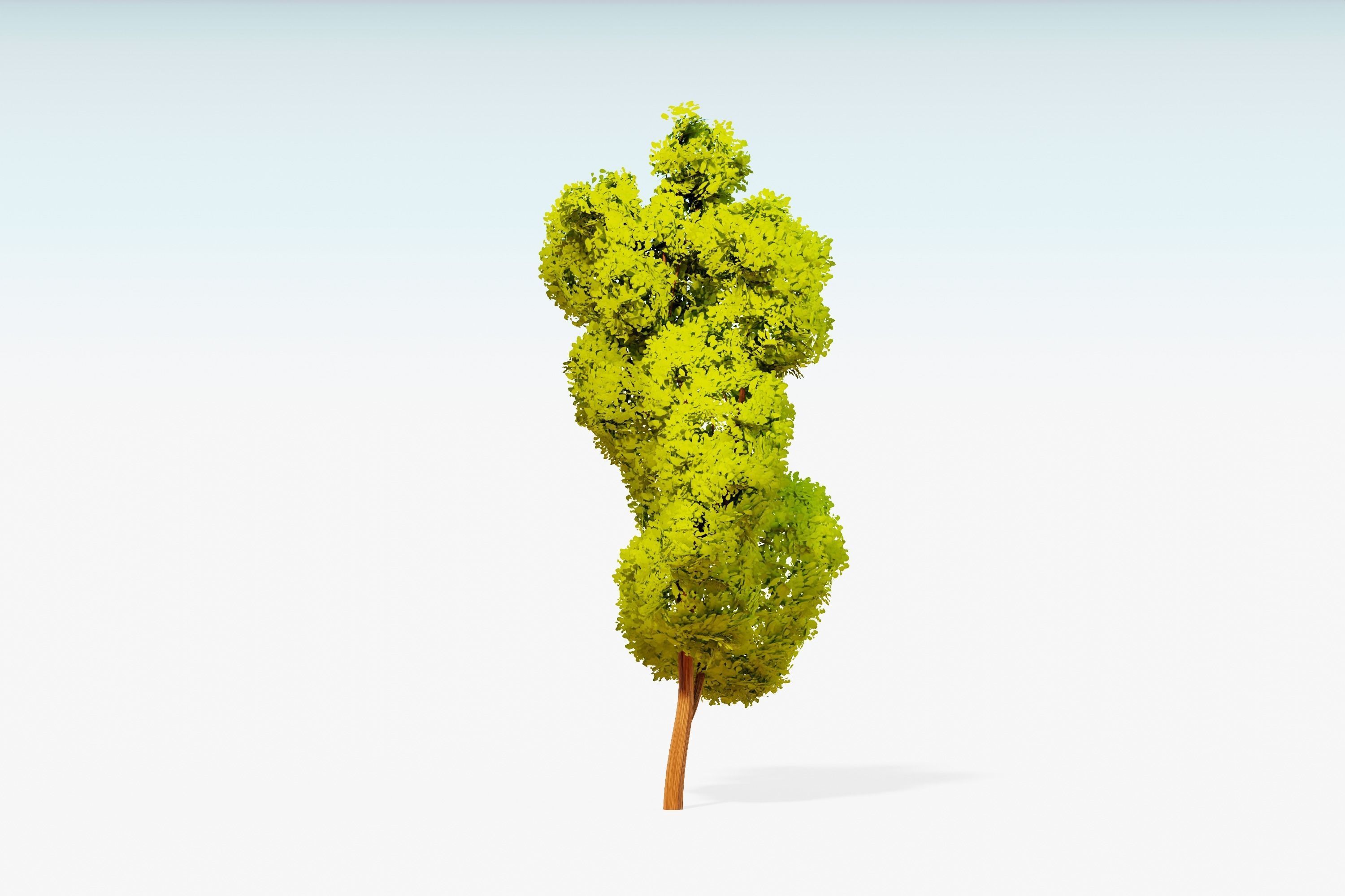 Stylized Trees Pack 55 Trees Low-poly 3D model_48
