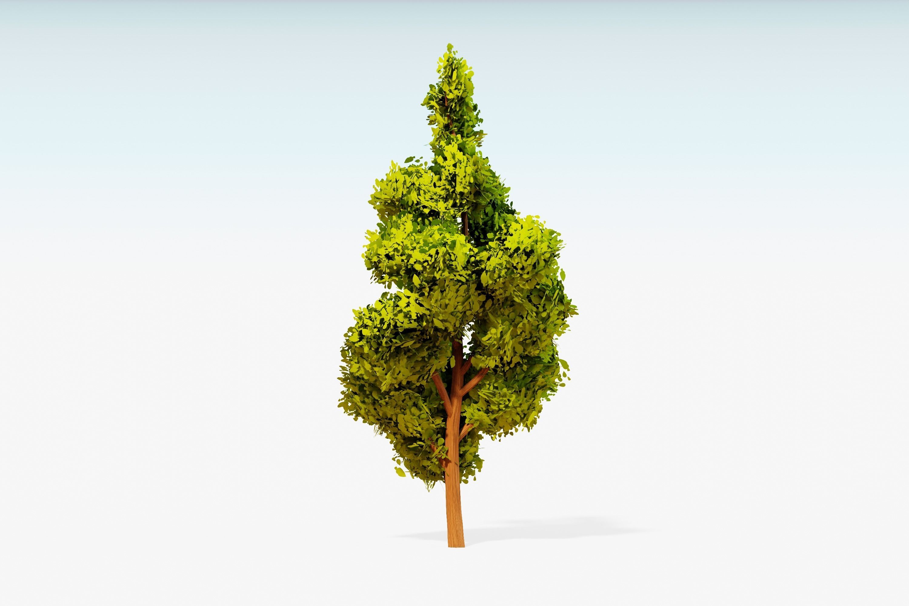 Stylized Trees Pack 55 Trees Low-poly 3D model_20