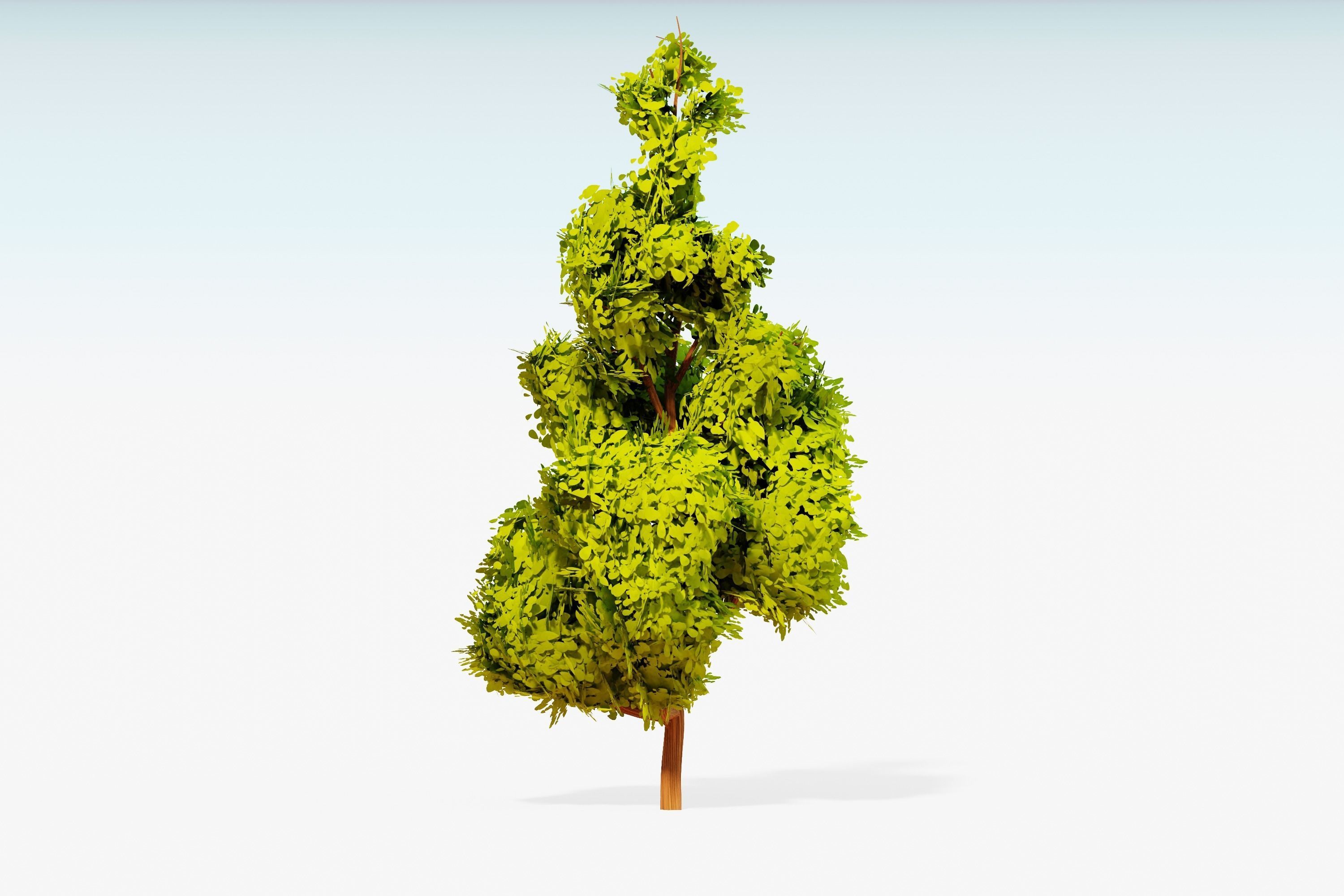 Stylized Trees Pack 55 Trees Low-poly 3D model_29
