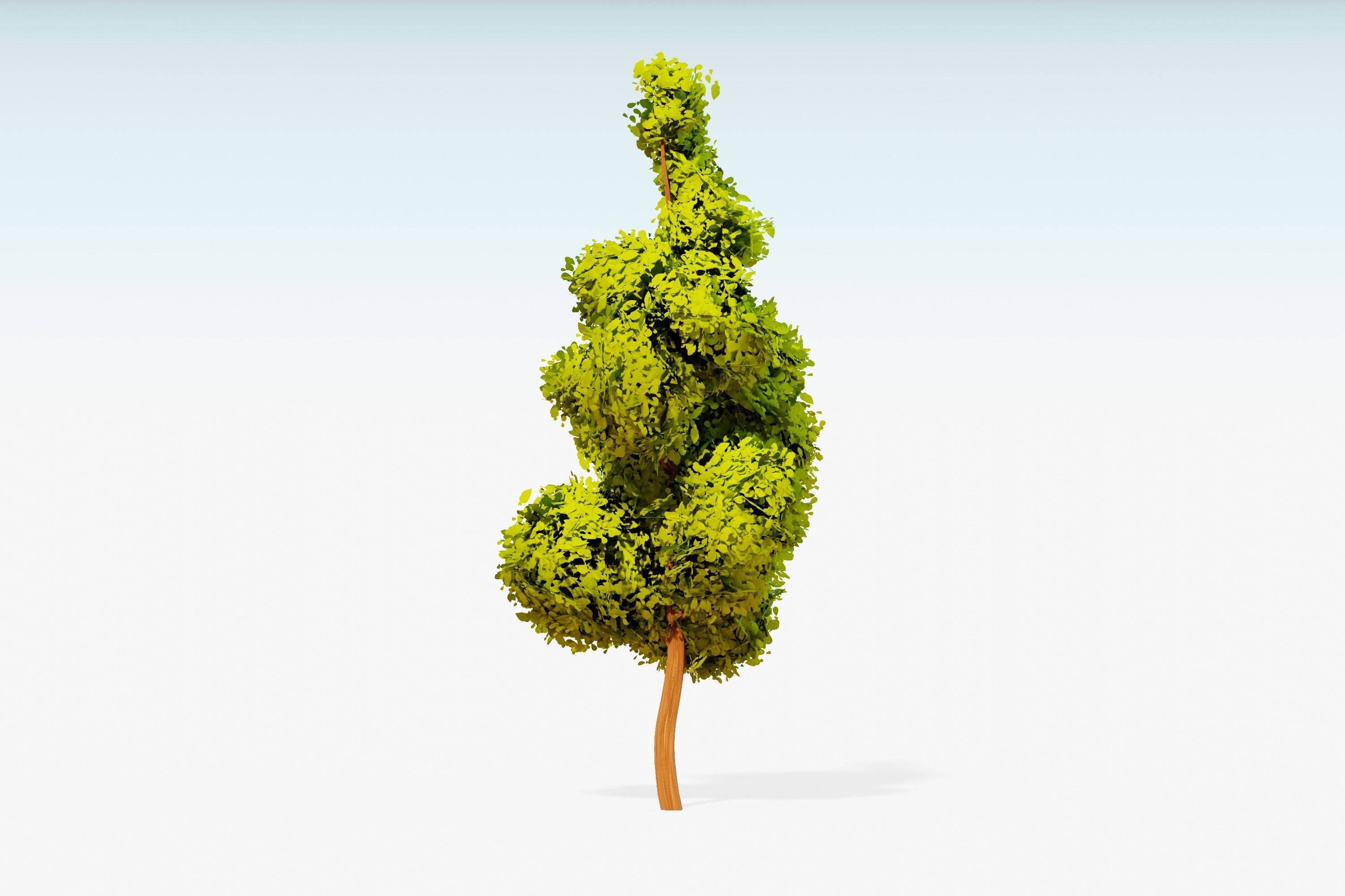 Stylized Trees Pack 55 Trees Low-poly 3D model_22