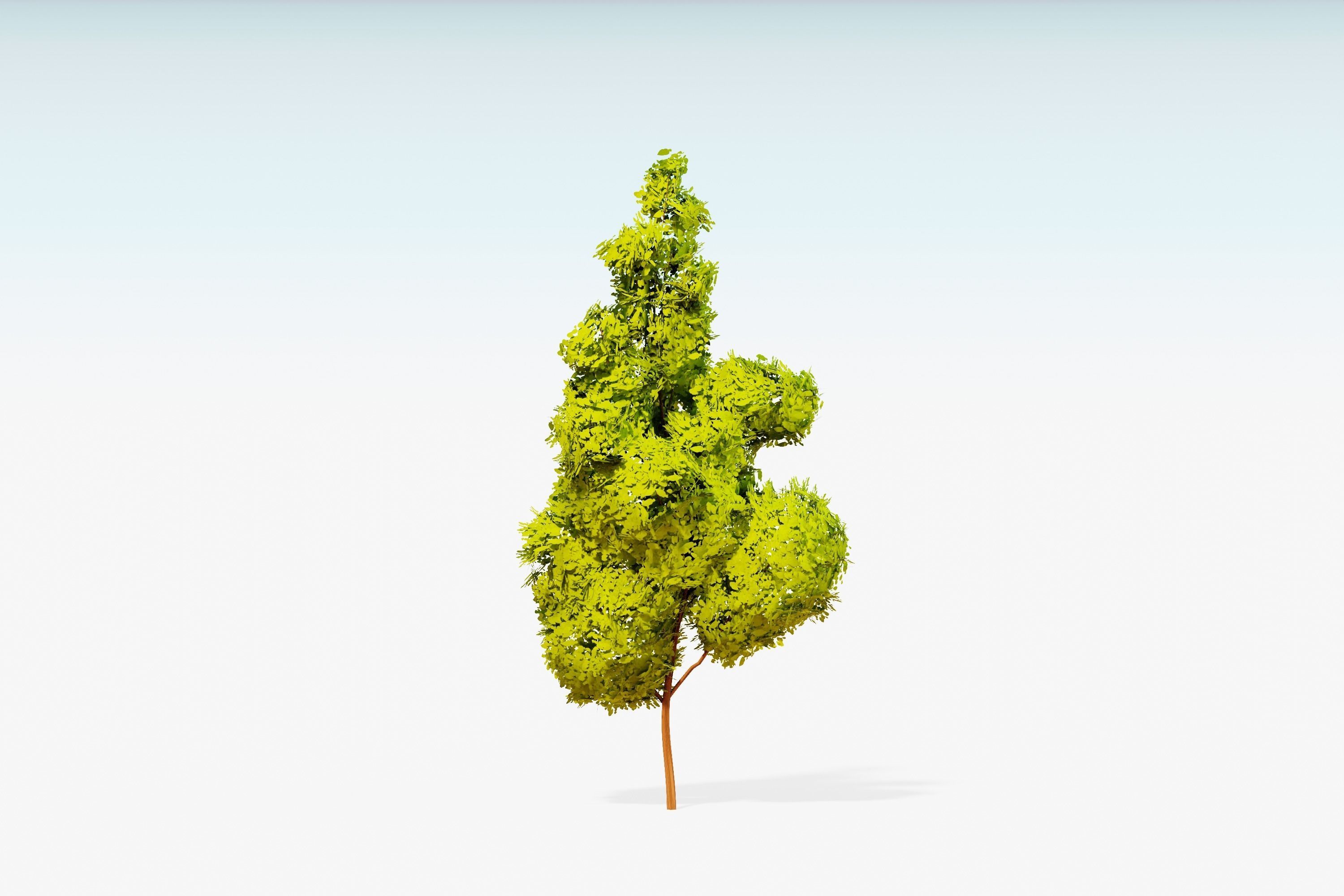 Stylized Trees Pack 55 Trees Low-poly 3D model_42